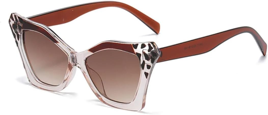 Солнцезащитные очки с защитой от УФ-излучения UV400 | Градиентная оправа «кошачий глаз» с леопардовым принтом | Линзы конфетных цветов | Для женщин и мужчин | Для занятий спортом на открытом воздухе и вождения DSVIGF, Brown Demi
Солнцезащитные очки с защитой от УФ-излучения UV400 | Градиентная оправа «кошачий глаз» с леопардовым принтом | Линзы конфетных цветов | Для женщин и мужчин | Для занятий спортом на открытом воздухе и вождения DSVIGF, Brown Demi