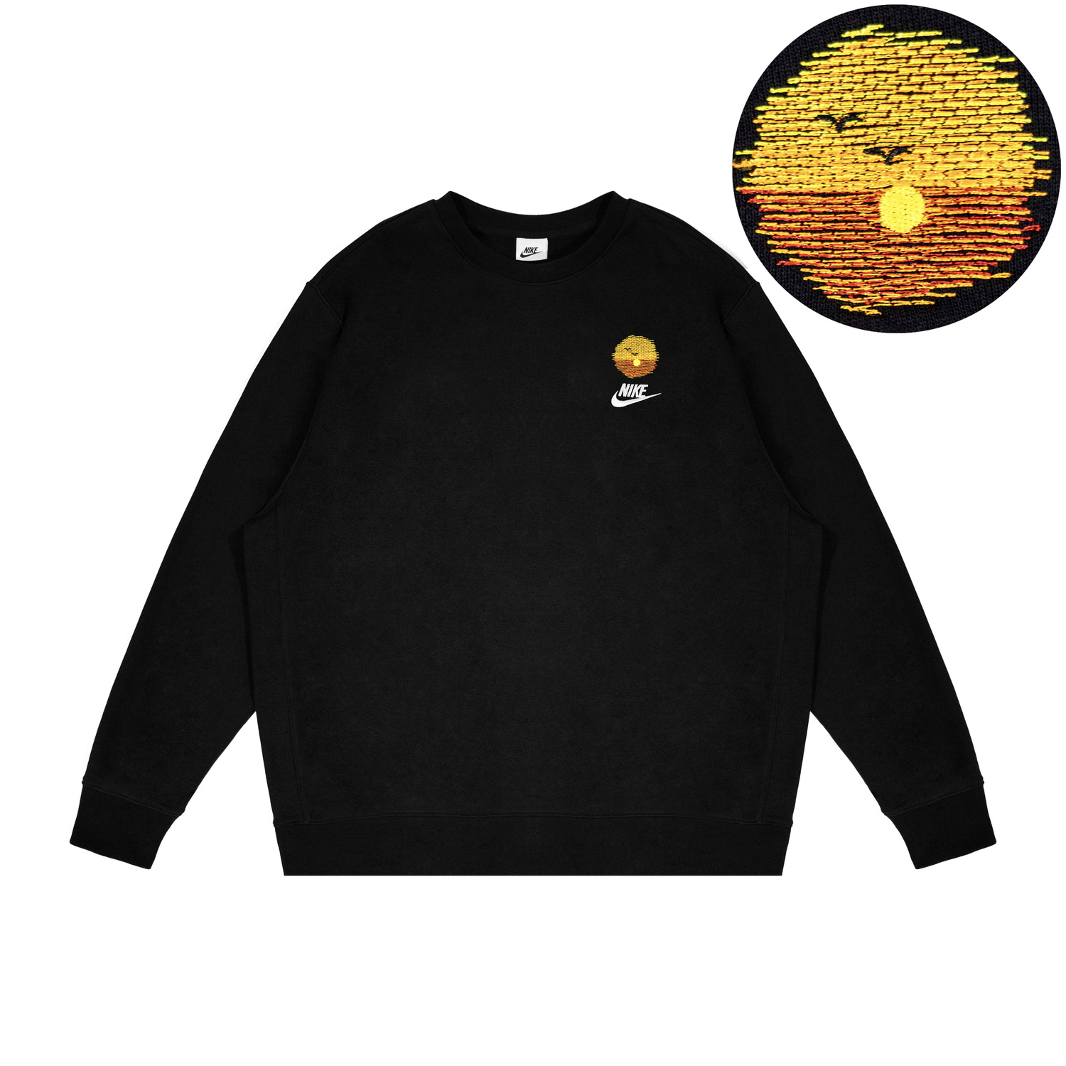 Фантазийный свитшот унисекс черный Nike
Фантазийный свитшот унисекс черный Nike