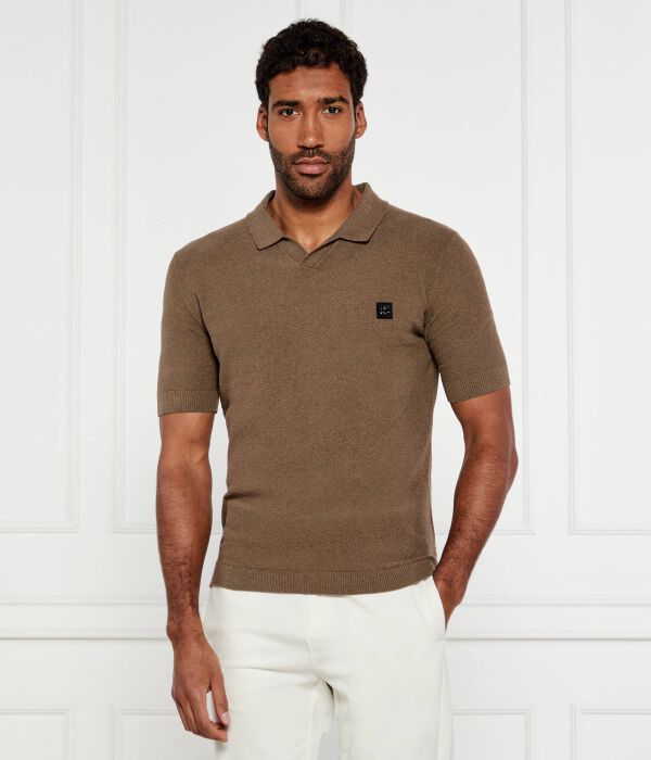 Рубашка поло Loose fit Hugo, коричневый
Рубашка поло Loose fit Hugo, коричневый