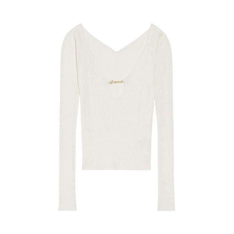 Топ Jacquemus Le Haut Pralu, Off White
Топ Jacquemus Le Haut Pralu, Off White