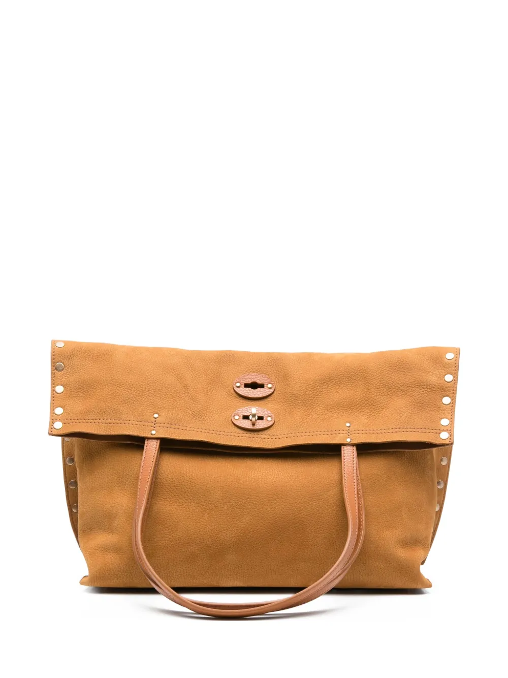 Сумка-тоут A'spasso среднего размера с заклепками Zanellato, коричневый
Сумка-тоут A'spasso среднего размера с заклепками Zanellato, коричневый