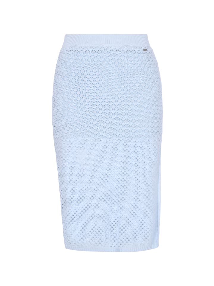 DreiMaster Женская юбка светло-голубого цвета
DreiMaster Женская юбка светло-голубого цвета