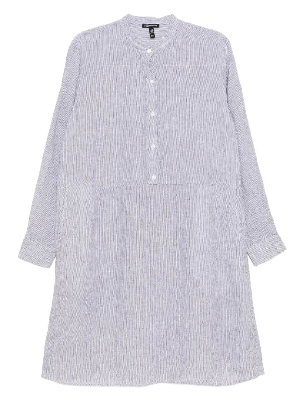 Льняное платье в полоску Eileen Fisher, серый
Льняное платье в полоску Eileen Fisher, серый