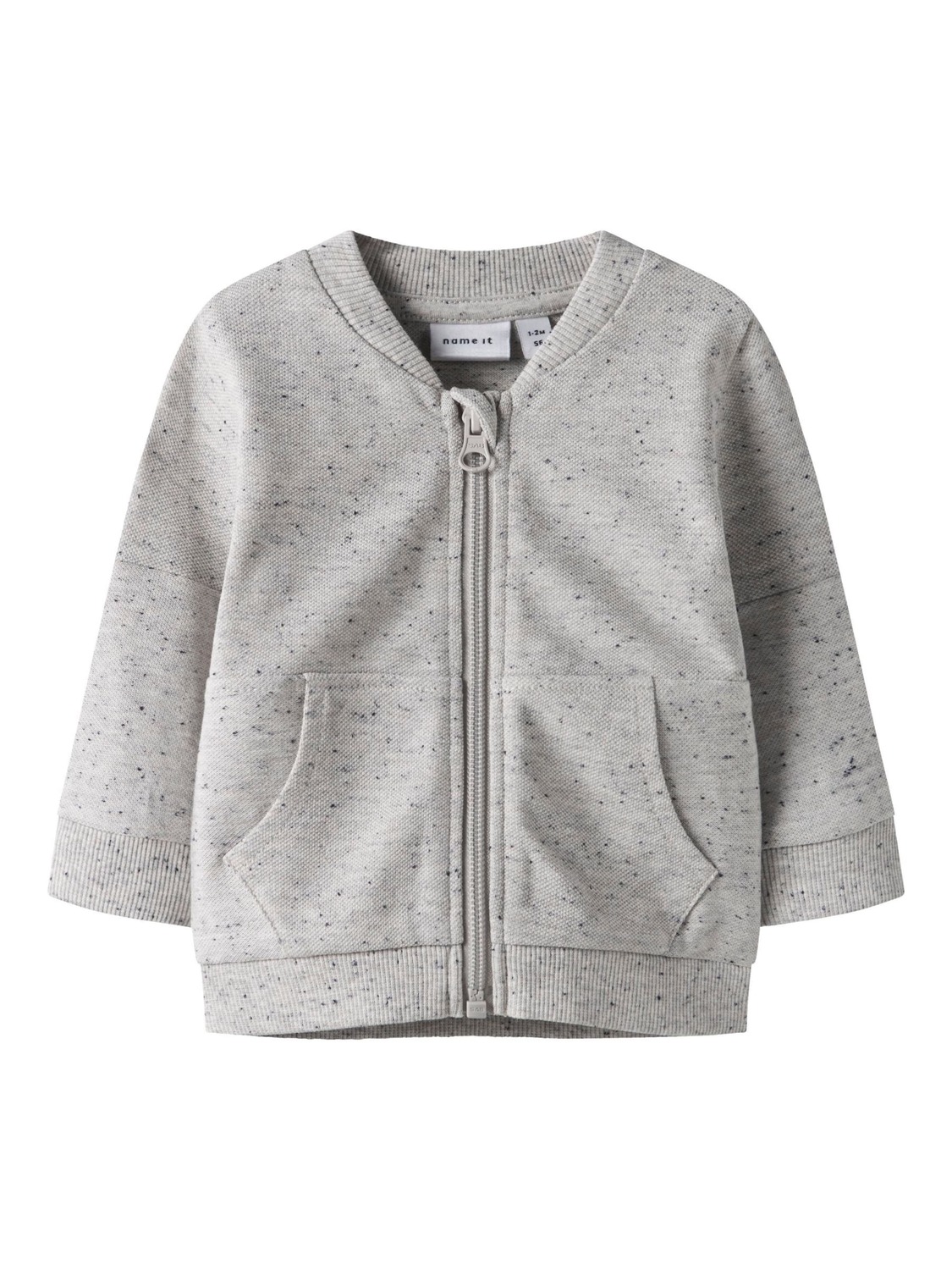 NAME IT Толстовка с молнией, серый антрацит
NAME IT Толстовка с молнией, серый антрацит