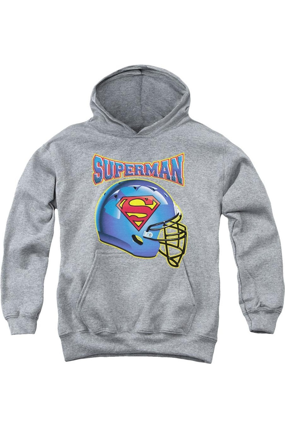 Толстовка с капюшоном и маской Супермена для детей Gildan, Athletic Heather
Толстовка с капюшоном и маской Супермена для детей Gildan, Athletic Heather