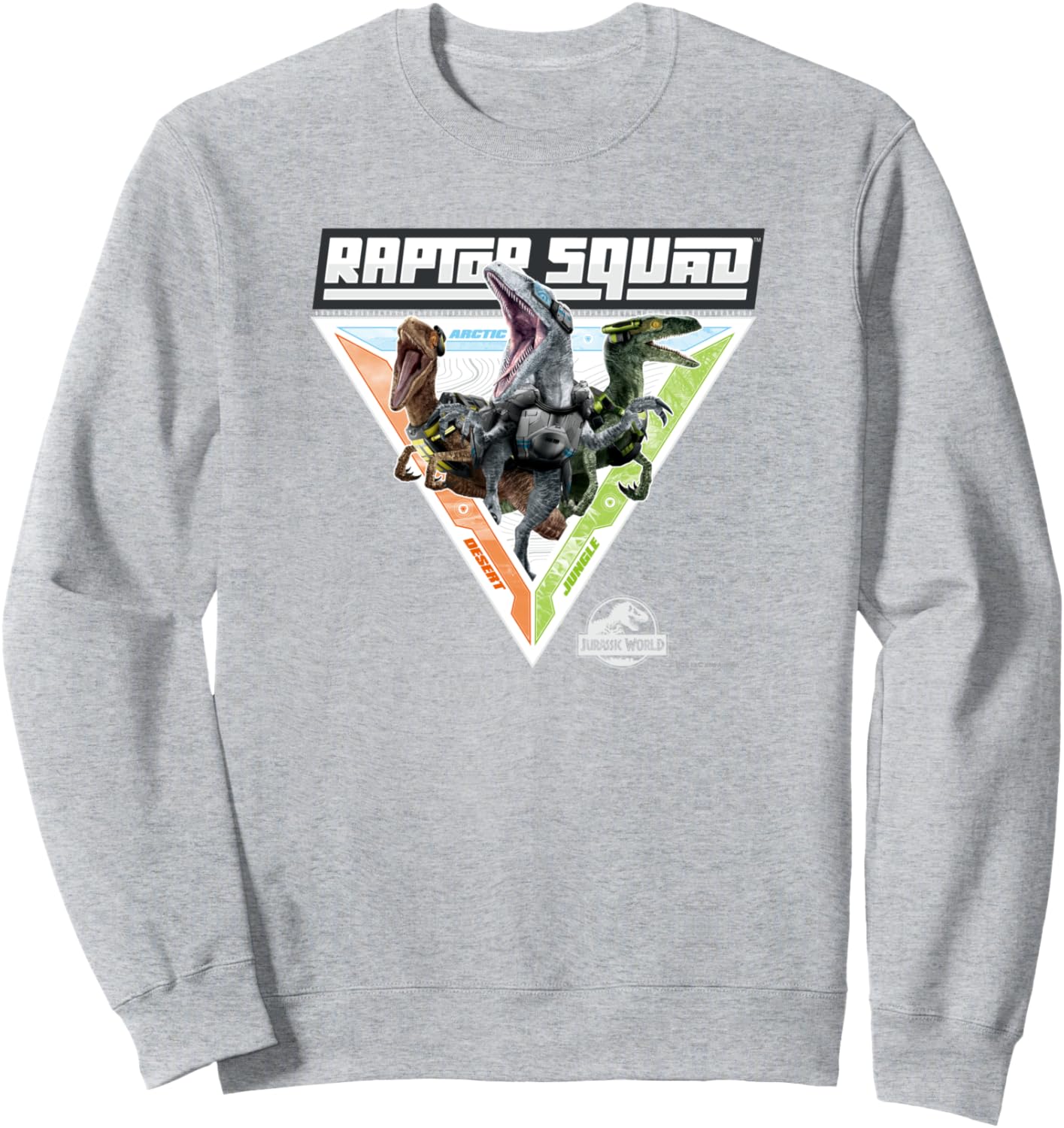 Толстовка Мир Юрского периода 3: Отряд рапторов Jurassic Park, серый
Толстовка Мир Юрского периода 3: Отряд рапторов Jurassic Park, серый