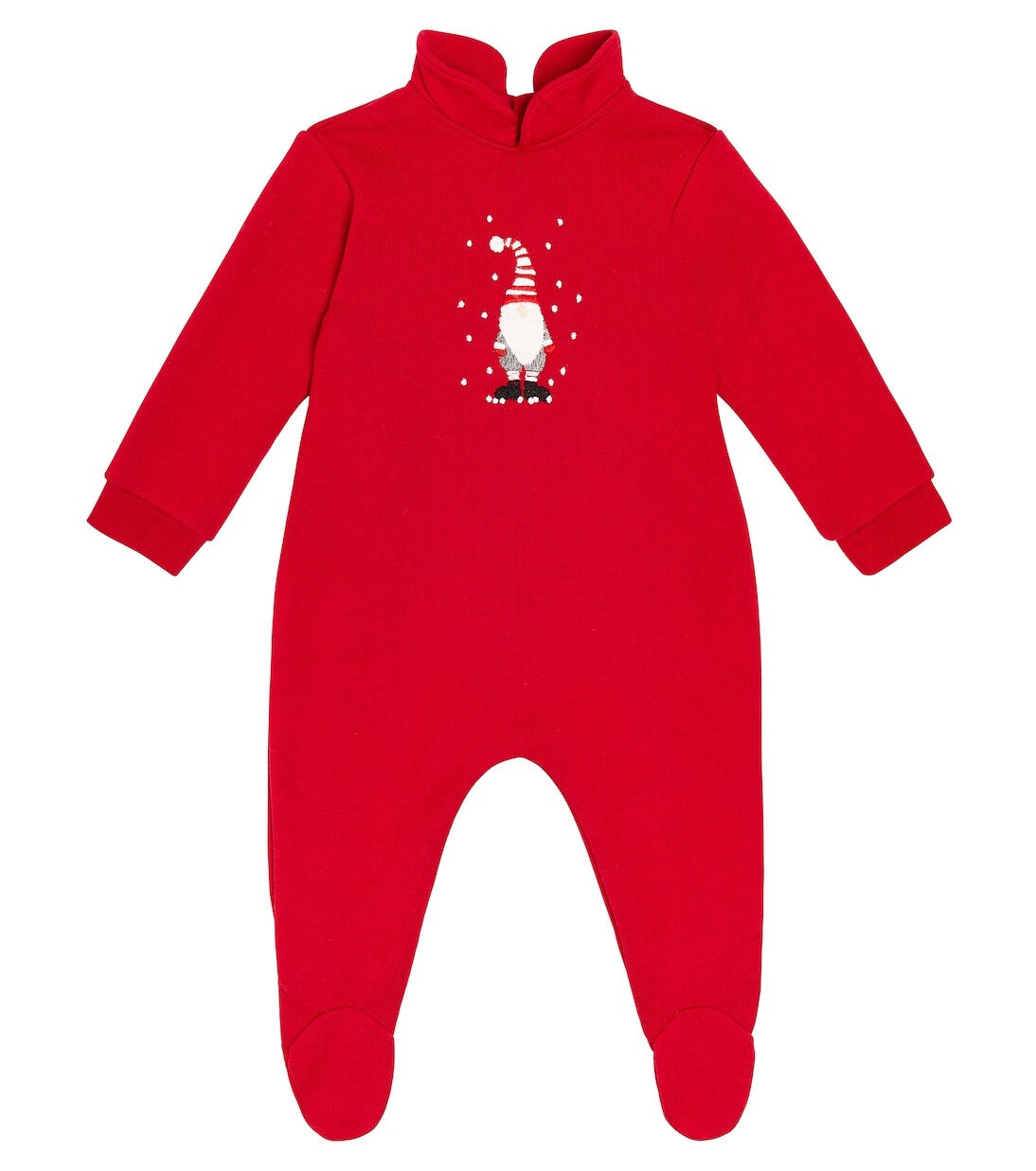 Комбинезон из хлопкового джерси с вышивкой Il Gufo, красный
Комбинезон из хлопкового джерси с вышивкой Il Gufo, красный