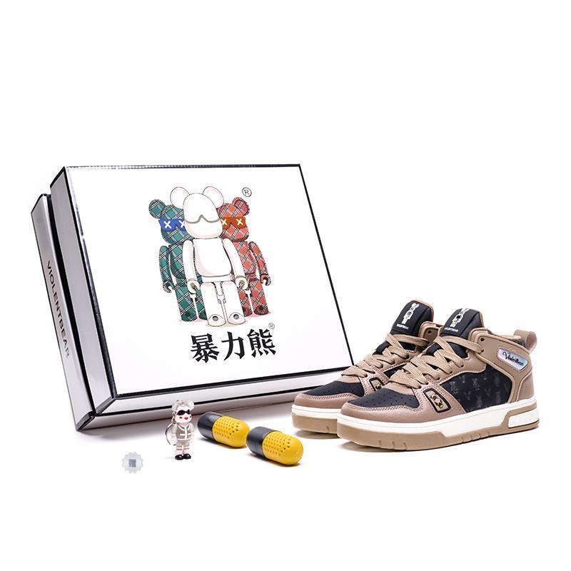 Violentbear Термостойкие противоскользящие водонепроницаемые износостойкие высокие скейтбордские кроссовки унисекс черно-коричневые, цвет Black Brown
Violentbear Термостойкие противоскользящие водонепроницаемые износостойкие высокие скейтбордские кроссовки унисекс черно-коричневые, цвет Black Brown