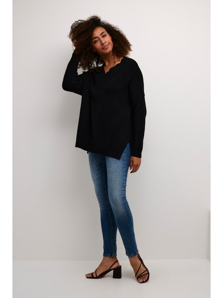 CULTURE Вязаный свитер оверсайз от CUolivia, черный
CULTURE Вязаный свитер оверсайз от CUolivia, черный