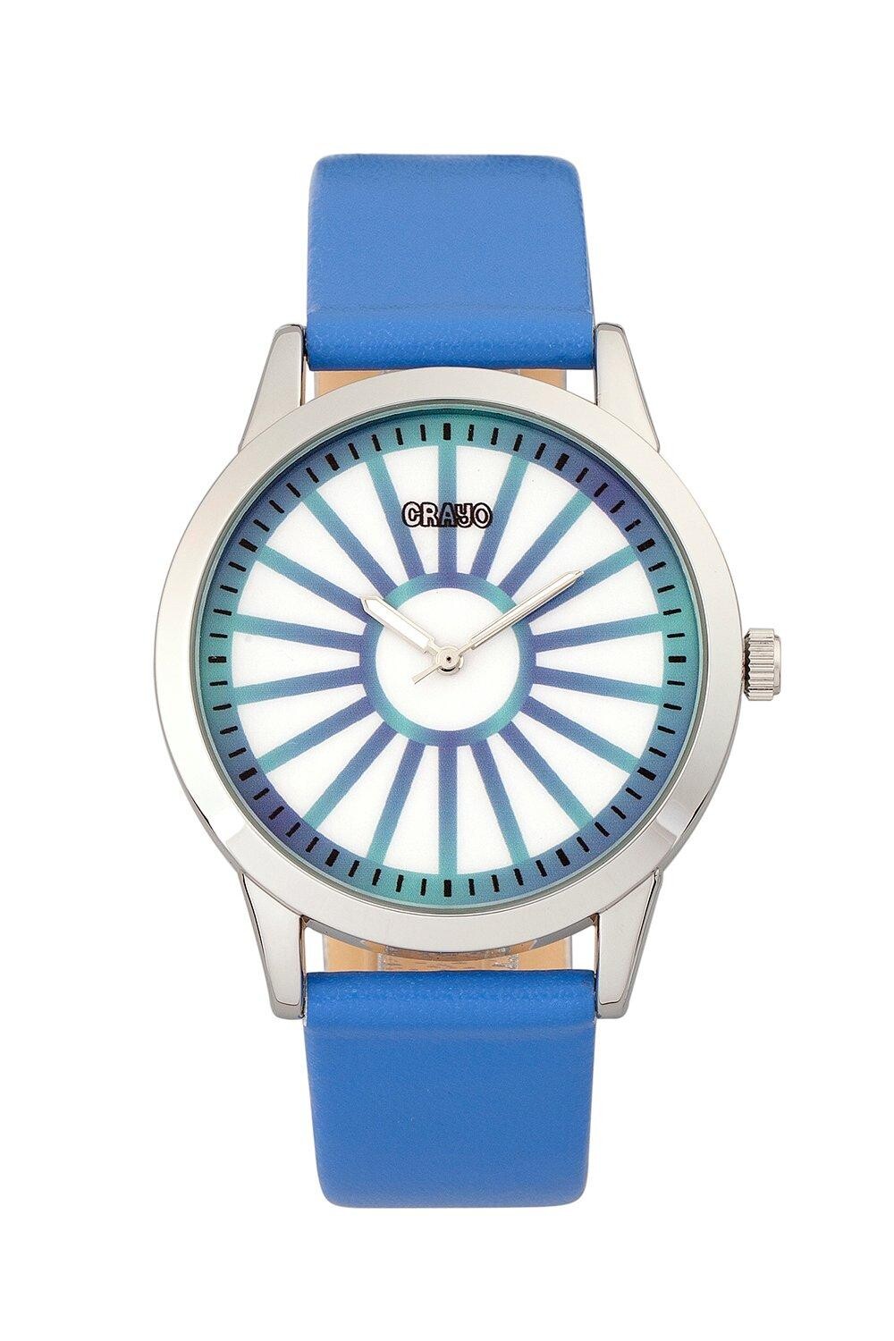 Электрические часы унисекс Crayo, синий
Электрические часы унисекс Crayo, синий