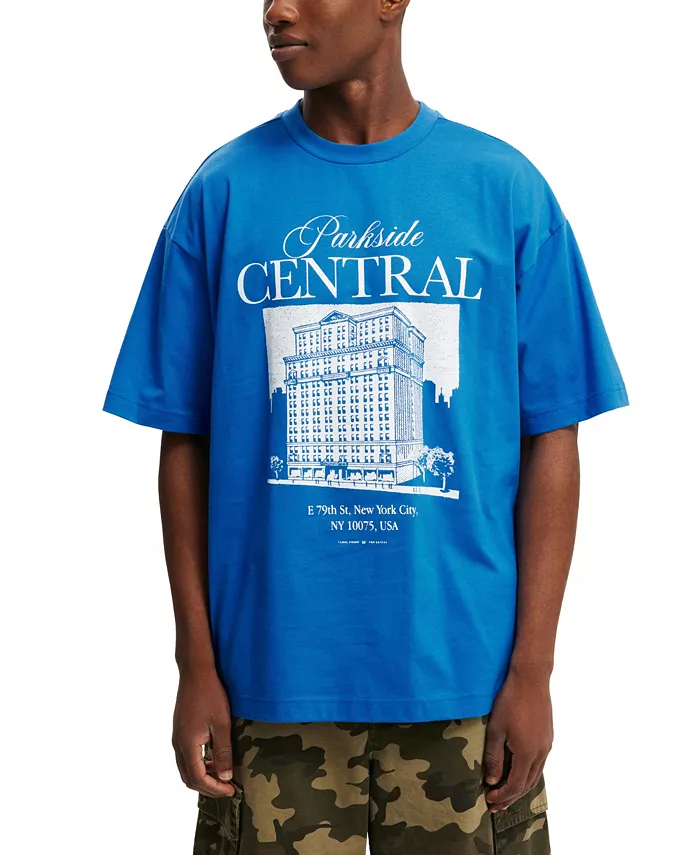 Мужская футболка Box Fit с принтом COTTON ON, мультиколор
Мужская футболка Box Fit с принтом COTTON ON, мультиколор