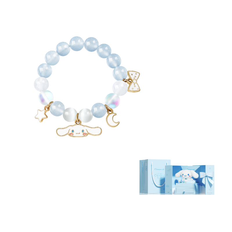 Sanrio Cinnamoroll, браслет, нишевый элегантный креативный дизайн бусины IP мерч
Sanrio Cinnamoroll, браслет, нишевый элегантный креативный дизайн бусины IP мерч