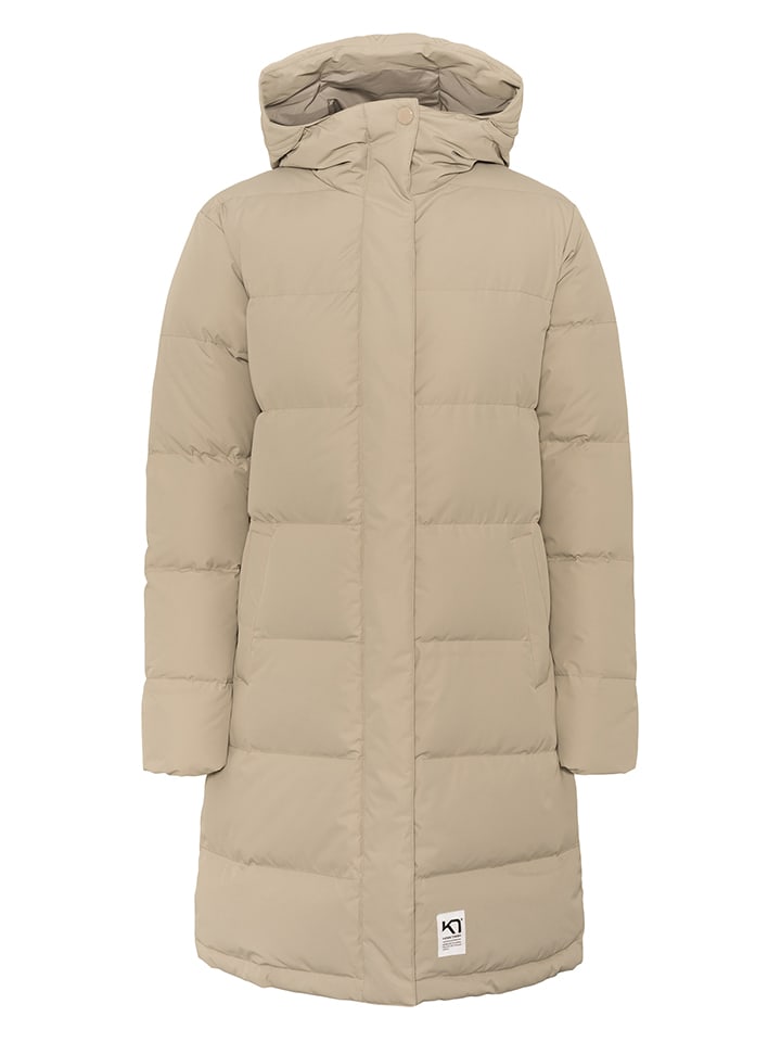 KARI TRAA Пуховое пальто "Kyte" цвета тауп
KARI TRAA Пуховое пальто "Kyte" цвета тауп