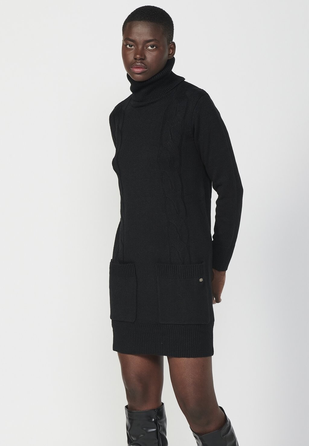 Платье-джемпер Koroshi, черный
Платье-джемпер Koroshi, черный