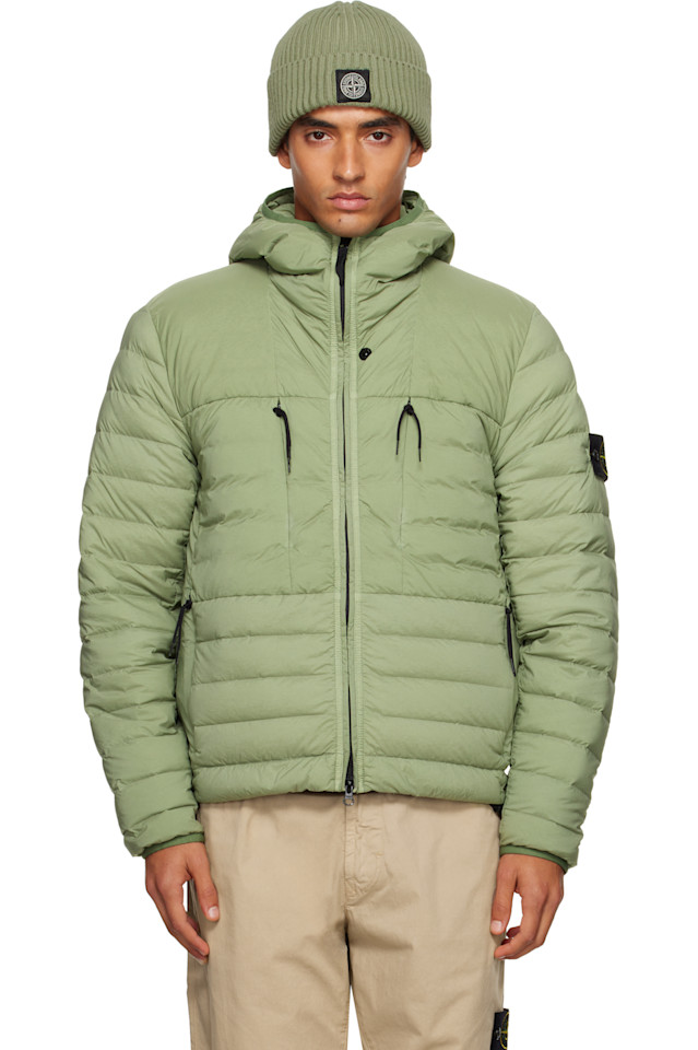 Stone Island Зеленая бесшовная нейлоновая куртка-пуховик 4100020
Stone Island Зеленая бесшовная нейлоновая куртка-пуховик 4100020