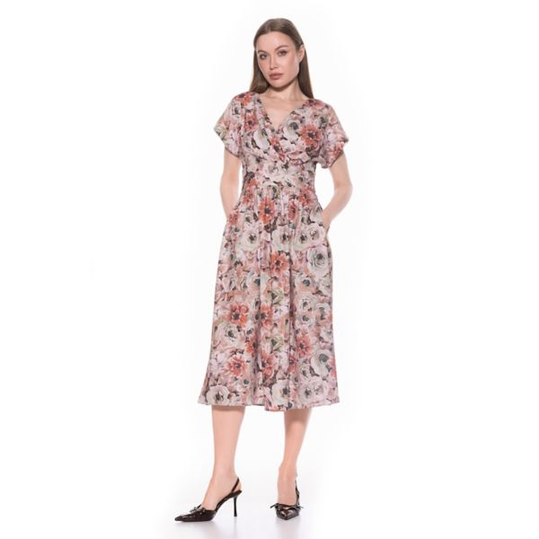 Женское платье-трапеция с драпировкой и рукавами «летучая мышь» Alexia Admor, цвет brown floral
Женское платье-трапеция с драпировкой и рукавами «летучая мышь» Alexia Admor, цвет brown floral