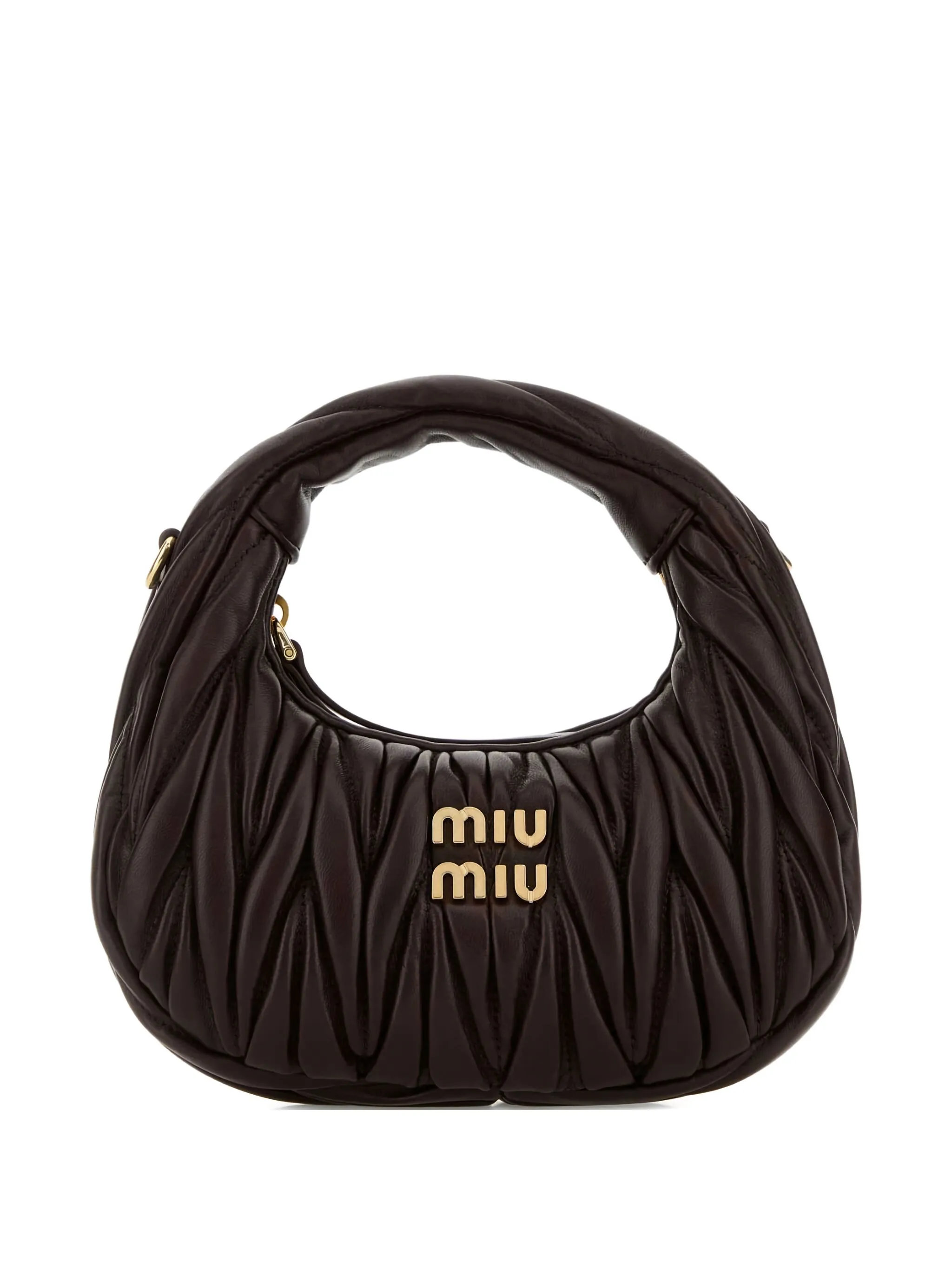 Сумка-тоут Wander размера мини Miu Miu, коричневый
Сумка-тоут Wander размера мини Miu Miu, коричневый