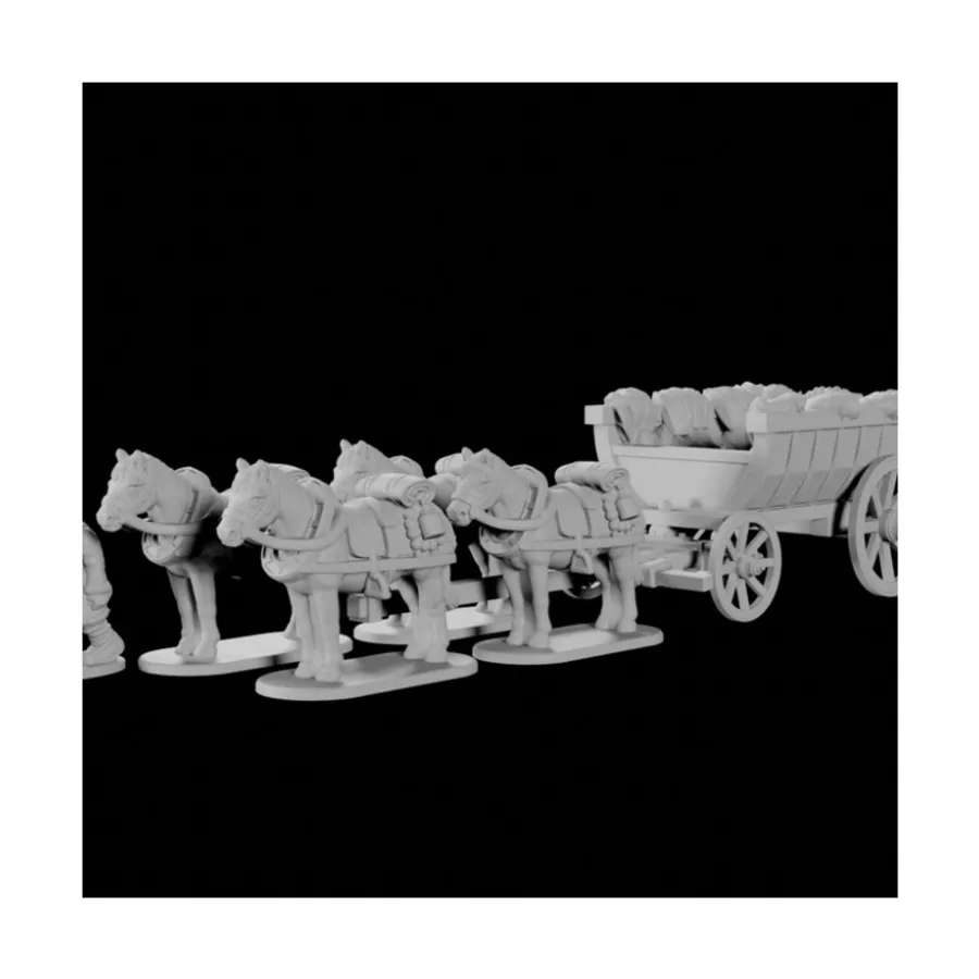Русский большой сеновоз и обоз (поезд), ESR Napoleonics Miniatures - Russia (10mm)
Русский большой сеновоз и обоз (поезд), ESR Napoleonics Miniatures - Russia (10mm)