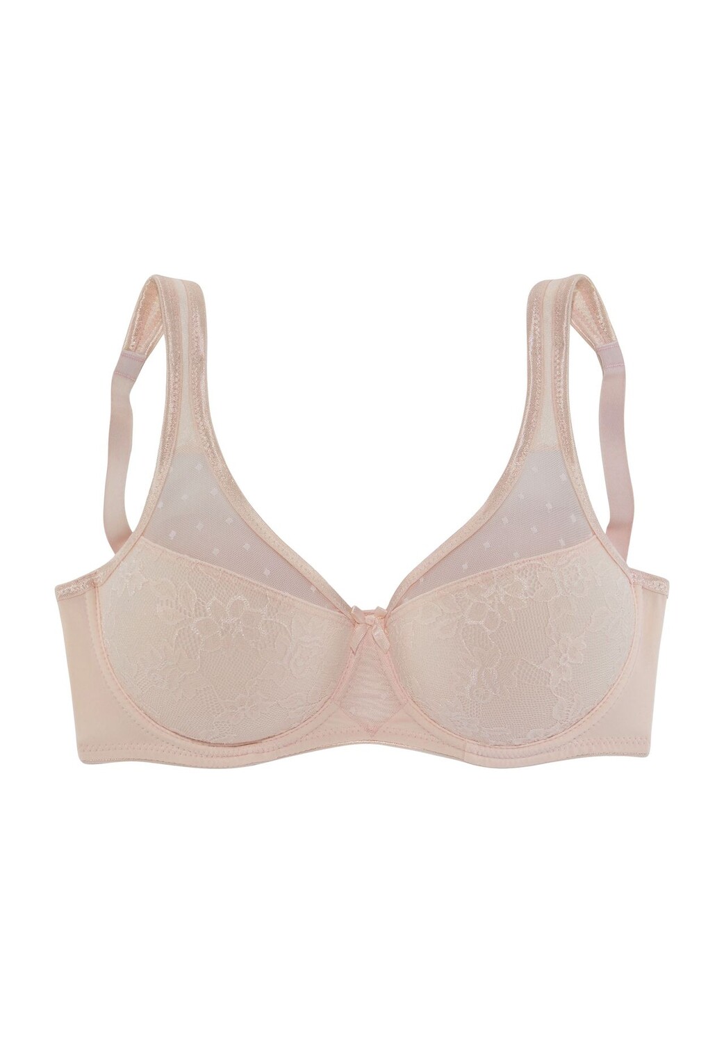 Бюстгальтер минимайзер Nuance на косточках и с кружевными деталями для женщин LASCANA, цвет Powder
Бюстгальтер минимайзер Nuance на косточках и с кружевными деталями для женщин LASCANA, цвет Powder