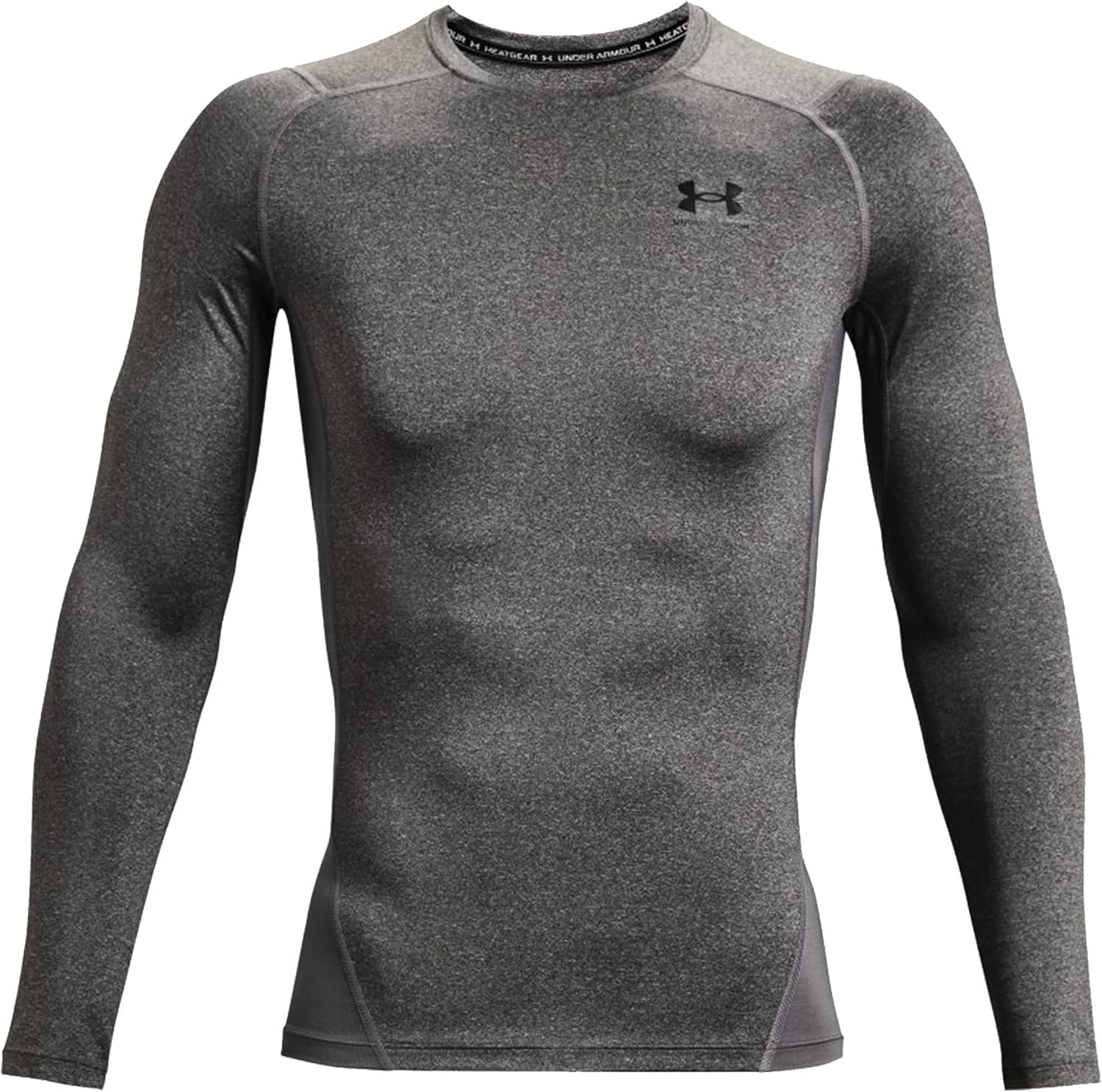 Мужская компрессионная футболка с длинным рукавом HeatGear от Under Armour, Carbon Heather/Black, Черный, Мужская компрессионная футболка с длинным рукавом HeatGear от Under Armour, Carbon Heather/Black
Мужская компрессионная футболка с длинным рукавом HeatGear от Under Armour, Carbon Heather/Black, Черный, Мужская компрессионная футболка с длинным рукавом HeatGear от Under Armour, Carbon Heather/Black
