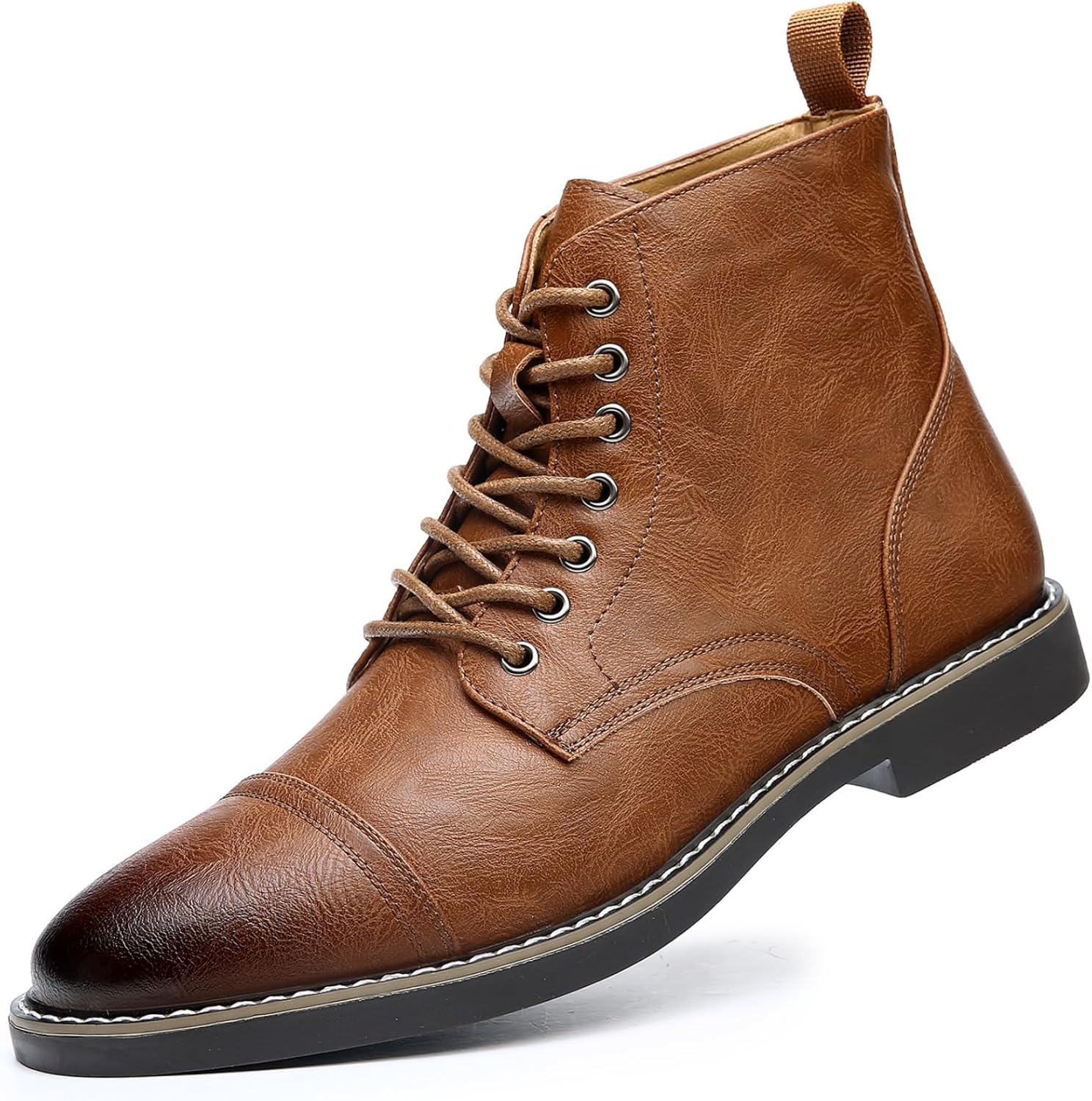 Мужские кожаные ботинки YRZHGDL Чукка с комфортным носком, шнуровкой, высокой платформой, формальные оксфорды, ботинки на щиколотку, повседневные, легкие, противоскользящие, для деловых встреч, офисной работы, ежедневной носки, езды на мотоцикле...
Мужские кожаные ботинки YRZHGDL Чукка с комфортным носком, шнуровкой, высокой платформой, формальные оксфорды, ботинки на щиколотку, повседневные, легкие, противоскользящие, для деловых встреч, офисной работы, ежедневной носки, езды на мотоцикле...