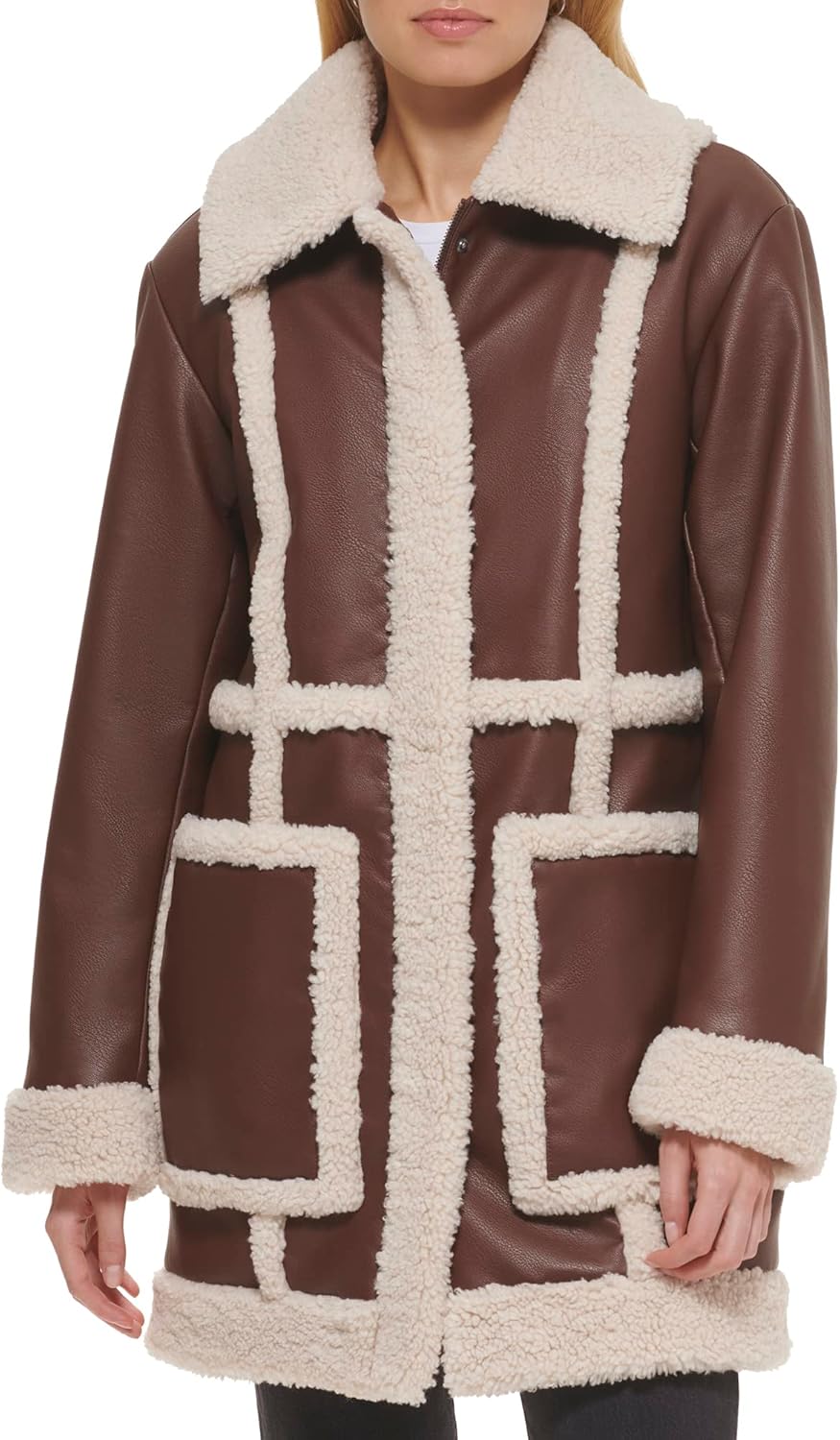 Женская длинная куртка Levi's из искусственной кожи, коричневый
Женская длинная куртка Levi's из искусственной кожи, коричневый