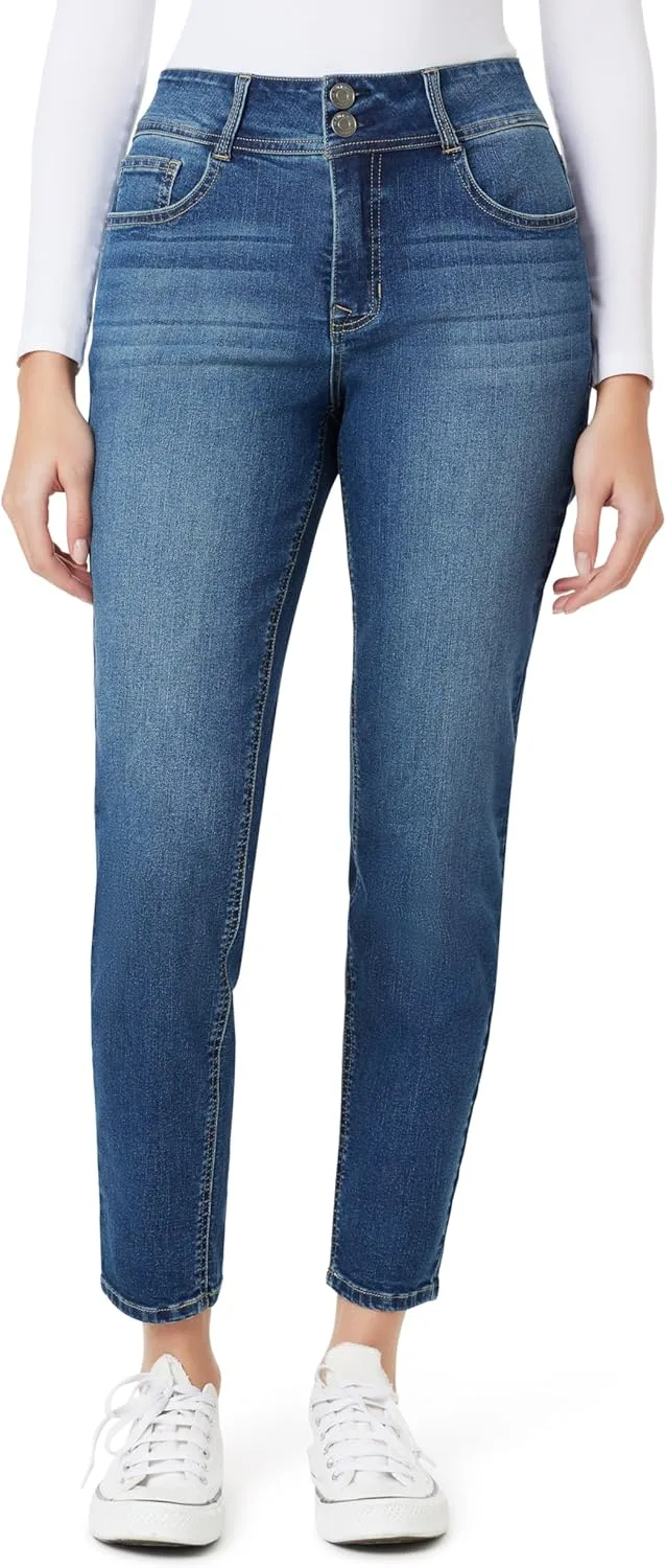 Джинсы Angels Forever Young Curvy Skinny для женщин, деним с контурным поясом
Джинсы Angels Forever Young Curvy Skinny для женщин, деним с контурным поясом