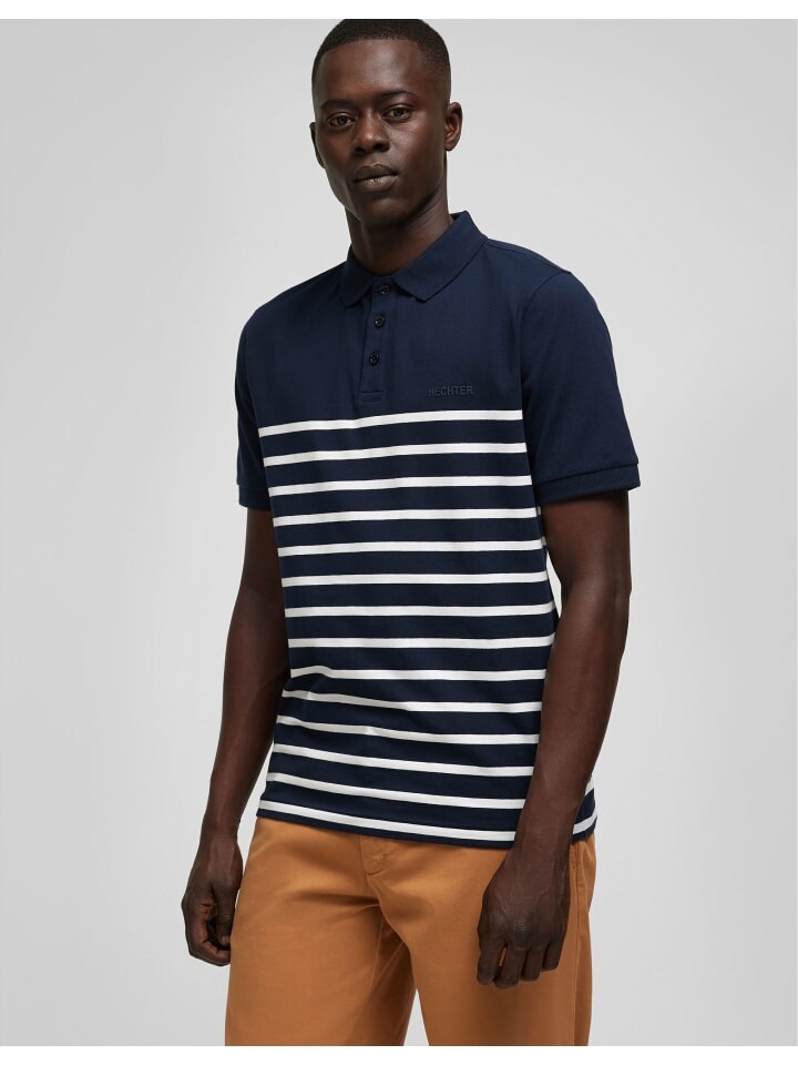 Футболка поло HECHTER PARIS, цвет midnight blue 
Футболка поло HECHTER PARIS, цвет midnight blue
