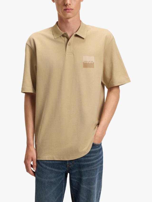 Хлопковая поло HUGO с графическим логотипом HUGO BOSS
Хлопковая поло HUGO с графическим логотипом HUGO BOSS