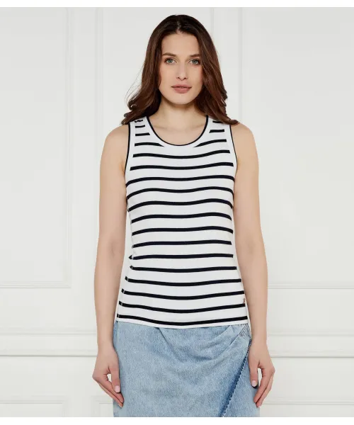 Топ телма Regular fit Joop!, белый 
Топ телма Regular fit Joop!, белый