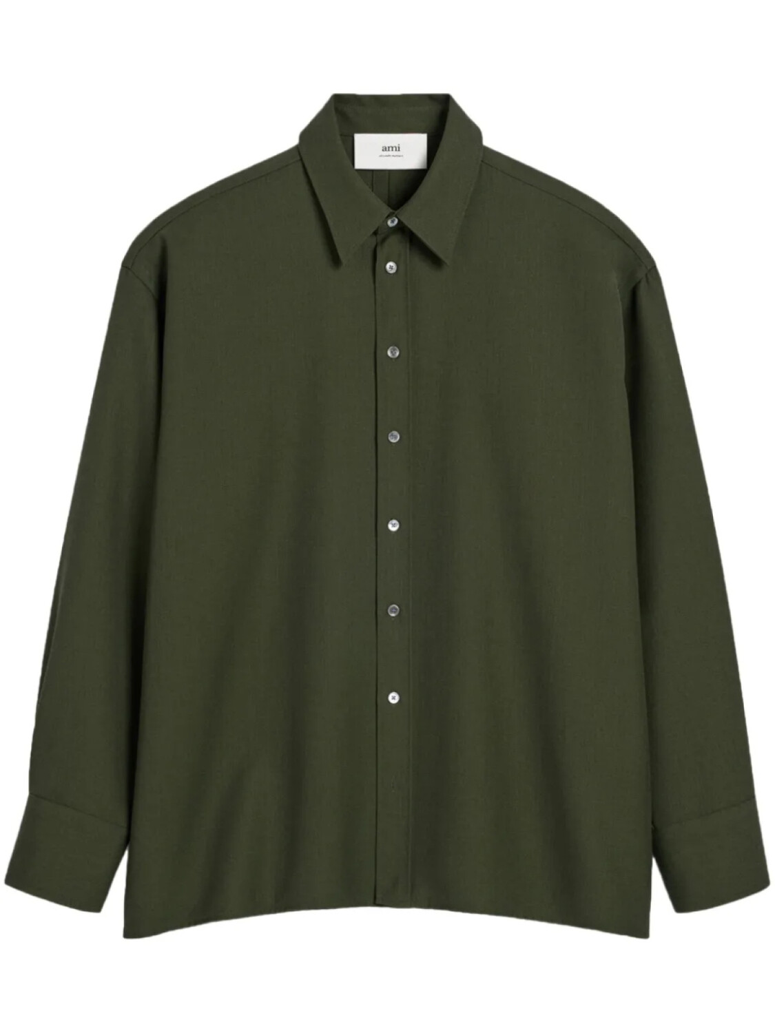 AMI Paris рубашка с разрезом, зеленый
AMI Paris рубашка с разрезом, зеленый