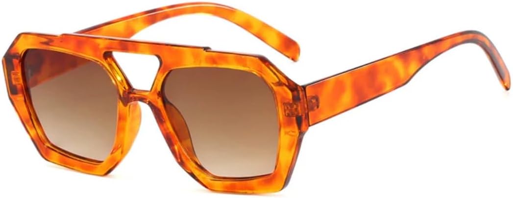 Солнцезащитные очки с защитой UV400 | Двойные перемычки, леопардовый коричневый градиент | для женщин и мужчин, для занятий спортом на открытом воздухе и вождения DSVIGF, Yellow Leopard Tea
Солнцезащитные очки с защитой UV400 | Двойные перемычки, леопардовый коричневый градиент | для женщин и мужчин, для занятий спортом на открытом воздухе и вождения DSVIGF, Yellow Leopard Tea