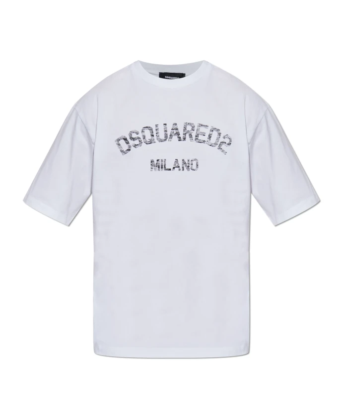 Футболка с логотипом Dsquared2, белый
Футболка с логотипом Dsquared2, белый