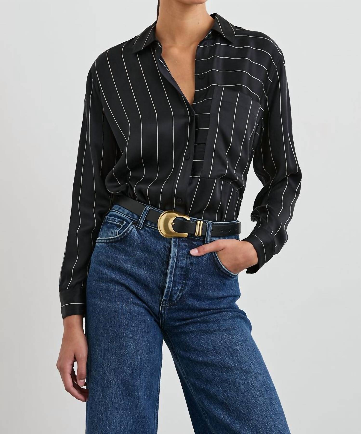 Рубашка Spencer в полоску цвета индиго Rails
Рубашка Spencer в полоску цвета индиго Rails