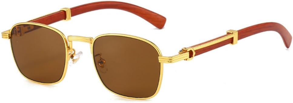 Квадратные солнцезащитные очки в стиле ретро для мужчин, с деревянной и металлической оправой, для женщин, деловые очки для активного отдыха, подарок на лето WNCKSQ, C03-brown
Квадратные солнцезащитные очки в стиле ретро для мужчин, с деревянной и металлической оправой, для женщин, деловые очки для активного отдыха, подарок на лето WNCKSQ, C03-brown