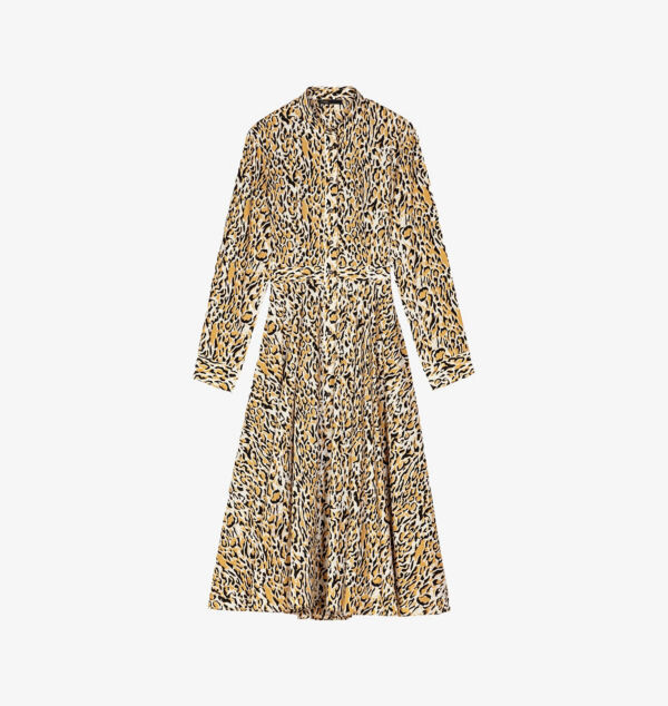 Платье миди из хлопка с длинными рукавами и леопардовым принтом Maje, мультиколор
Платье миди из хлопка с длинными рукавами и леопардовым принтом Maje, мультиколор