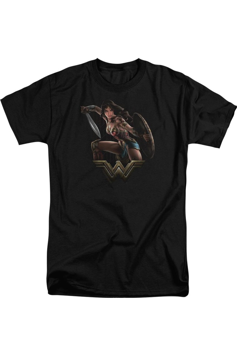 Футболка с коротким рукавом для взрослых с изображением фильма «Чудо-женщина» Wonder Woman Movie, черный
Футболка с коротким рукавом для взрослых с изображением фильма «Чудо-женщина» Wonder Woman Movie, черный