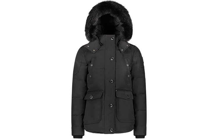 Парка с капюшоном на пуху Moose Knuckles, черный
Парка с капюшоном на пуху Moose Knuckles, черный