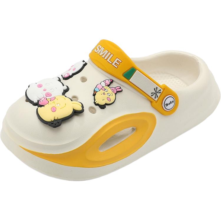 Сандалии детские противоскользящие YUZHAOLIN, белый/желтый
Сандалии детские противоскользящие YUZHAOLIN, белый/желтый