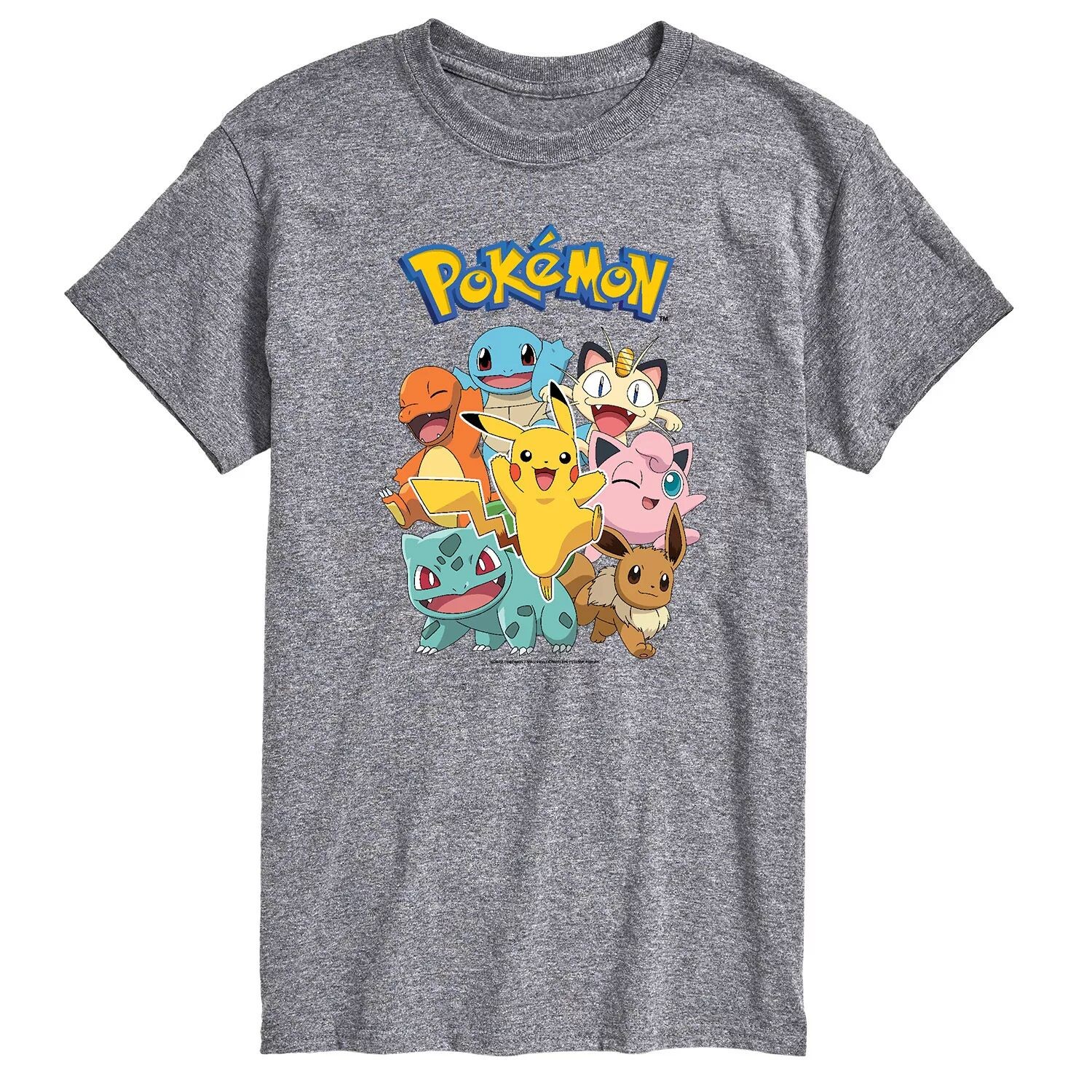 Мужская футболка с изображением покемона Licensed Character
Мужская футболка с изображением покемона Licensed Character