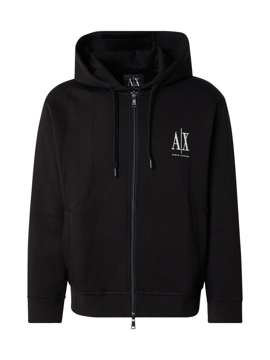Толстовка с капюшоном на молнии ARMANI EXCHANGE Zip-Up Hoodie, черный
Толстовка с капюшоном на молнии ARMANI EXCHANGE Zip-Up Hoodie, черный