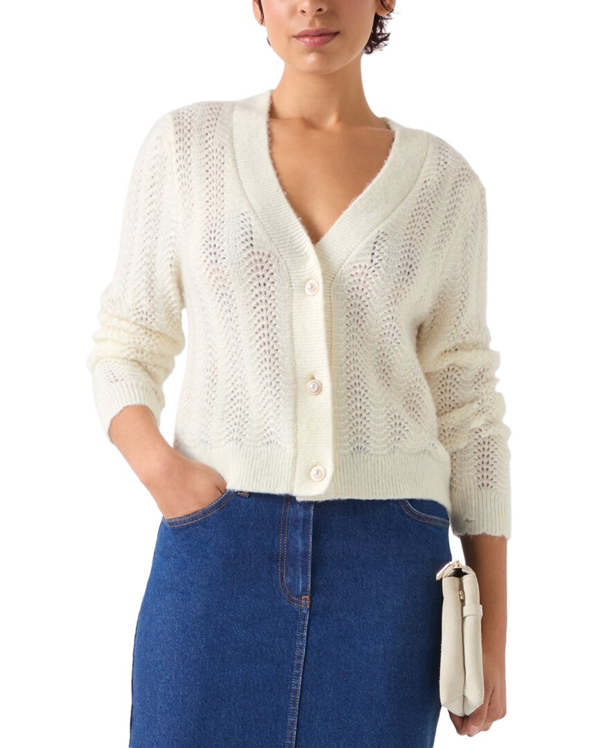 Кардиган LK Bennett Elodie из смесовой шерсти, белый
Кардиган LK Bennett Elodie из смесовой шерсти, белый