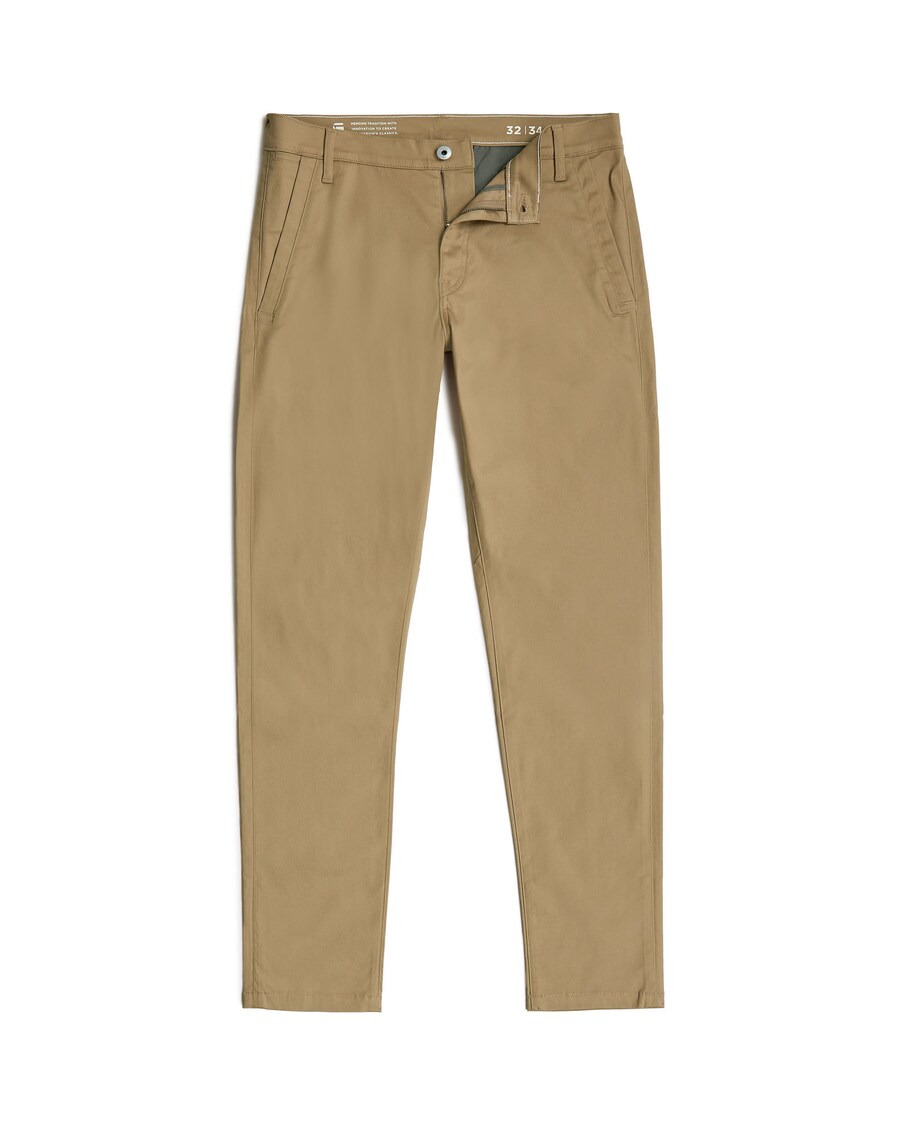 Повседневные брюки-чинос G-STAR, Camel 
Повседневные брюки-чинос G-STAR, Camel