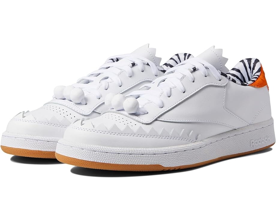 Кроссовки Reebok Club C Reebok X Jetstones Meet The Flintstones, цвет White/Black/Thermal Orange
Кроссовки Reebok Club C Reebok X Jetstones Meet The Flintstones, цвет White/Black/Thermal Orange