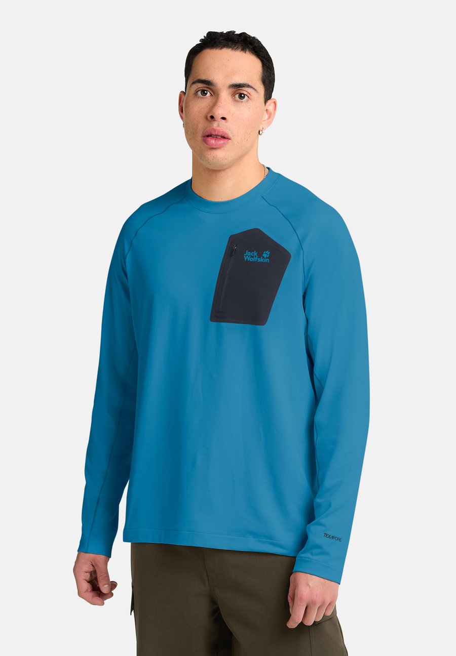 Топ Jack Wolfskin PRELIGHT CREW, Aurora Blue/Blue
Топ Jack Wolfskin PRELIGHT CREW, Aurora Blue/Blue