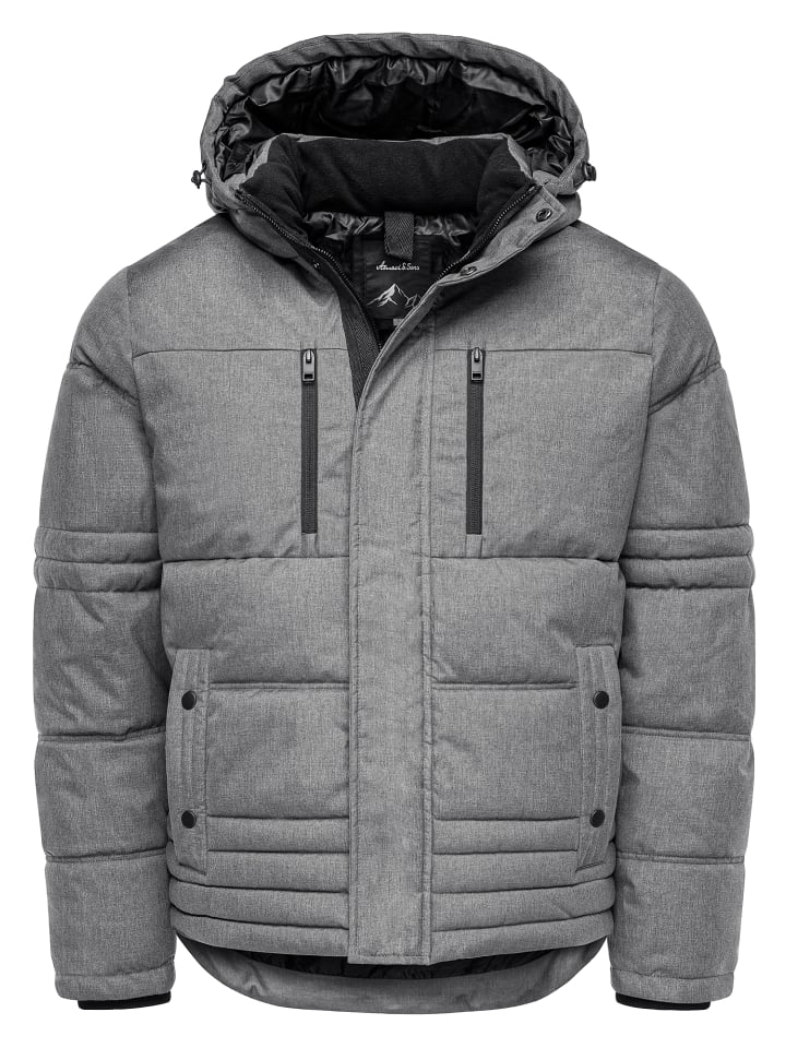 Зимняя куртка COYOTE светло-серого цвета Amaci&Sons
Зимняя куртка COYOTE светло-серого цвета Amaci&Sons