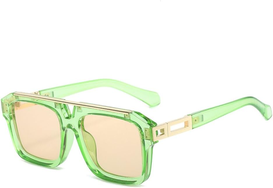 2027 Модные солнцезащитные очки с двойной перемычкой для женщин, квадратной формы, ретро, гелевые, в стиле панк, мужские солнцезащитные очки UV400 MTZJH, Green Champagne
2027 Модные солнцезащитные очки с двойной перемычкой для женщин, квадратной формы, ретро, гелевые, в стиле панк, мужские солнцезащитные очки UV400 MTZJH, Green Champagne