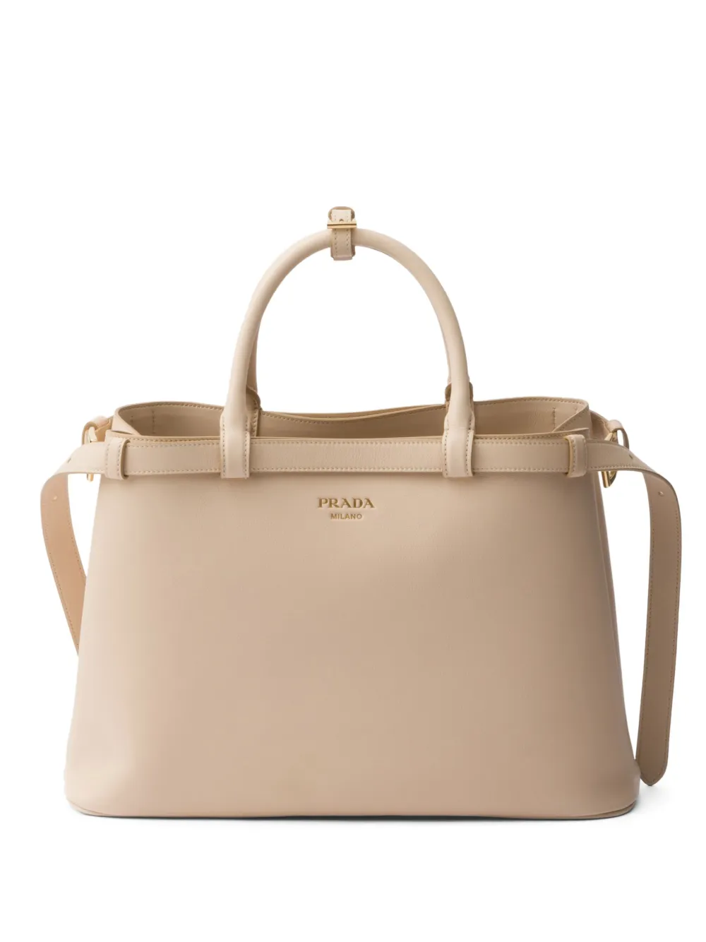 Сумка-тоут с логотипом Prada, нейтральный
Сумка-тоут с логотипом Prada, нейтральный