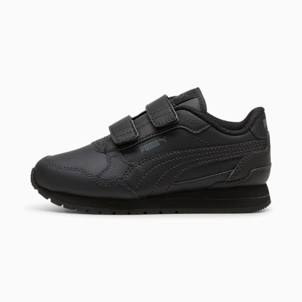 Маленькие дети не любят кроссовки St Runner V4 Leather Puma, черный
Маленькие дети не любят кроссовки St Runner V4 Leather Puma, черный