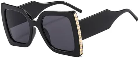 Солнцезащитные очки большого размера 2027 года для женщин, ретро-очки с широкими дужками и жемчужным блеском для мужчин, солнцезащитные очки UV400 MTZJH, Black Grey
Солнцезащитные очки большого размера 2027 года для женщин, ретро-очки с широкими дужками и жемчужным блеском для мужчин, солнцезащитные очки UV400 MTZJH, Black Grey